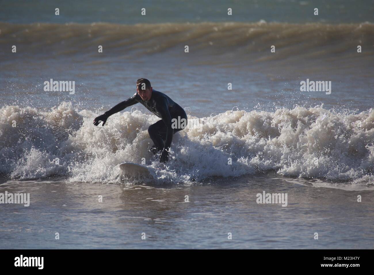 Surfen Stockfoto