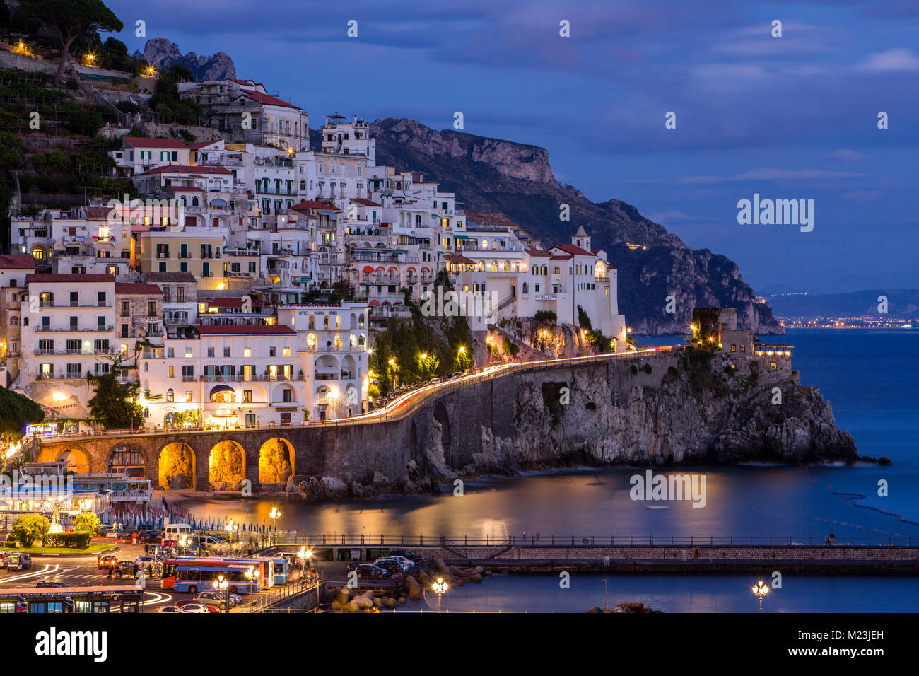 Stadt Amalfi, Salerno, Italien Stockfoto