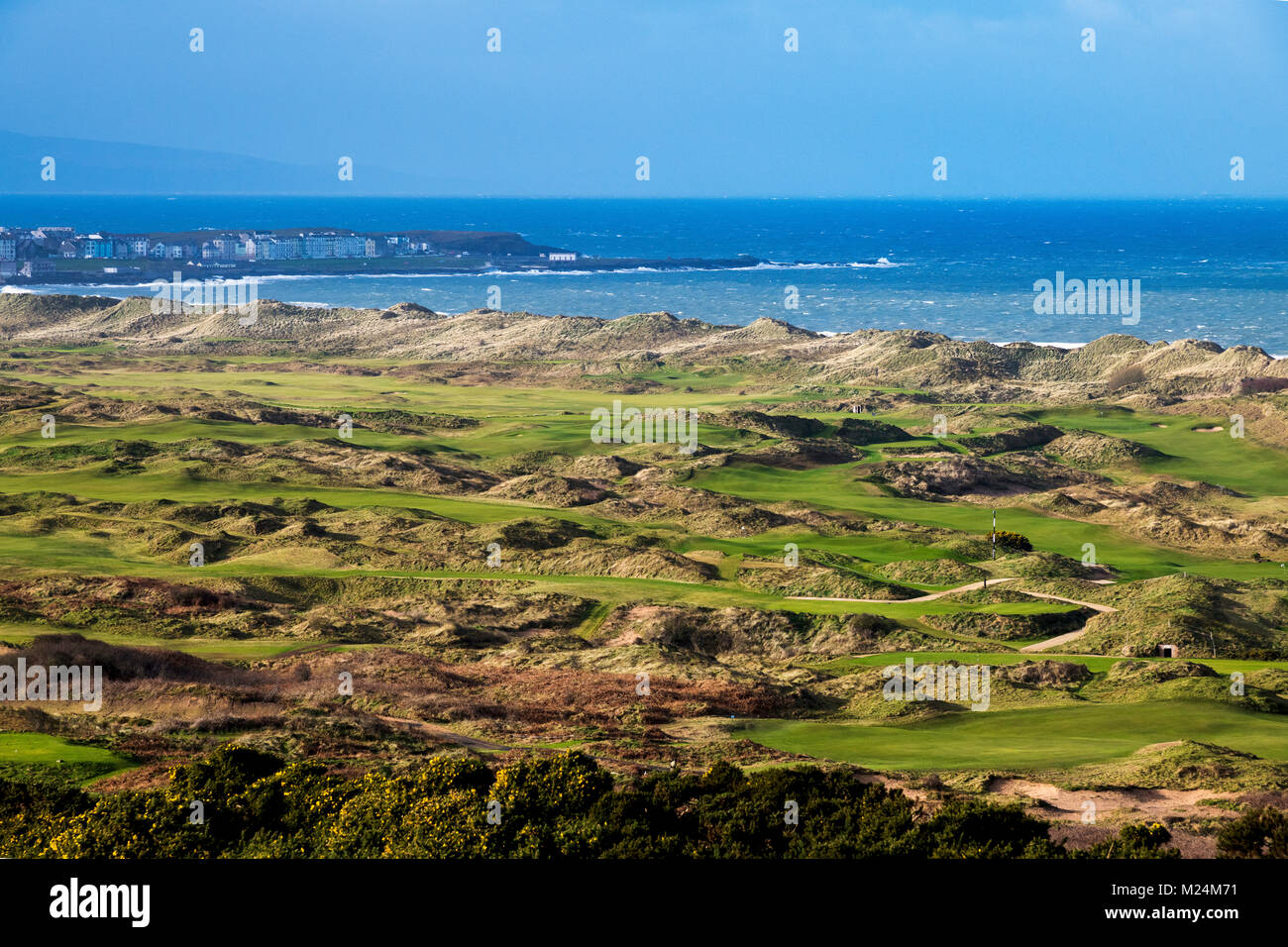 Royal Portrush Golf Club 2018, Nordirland Stockfoto