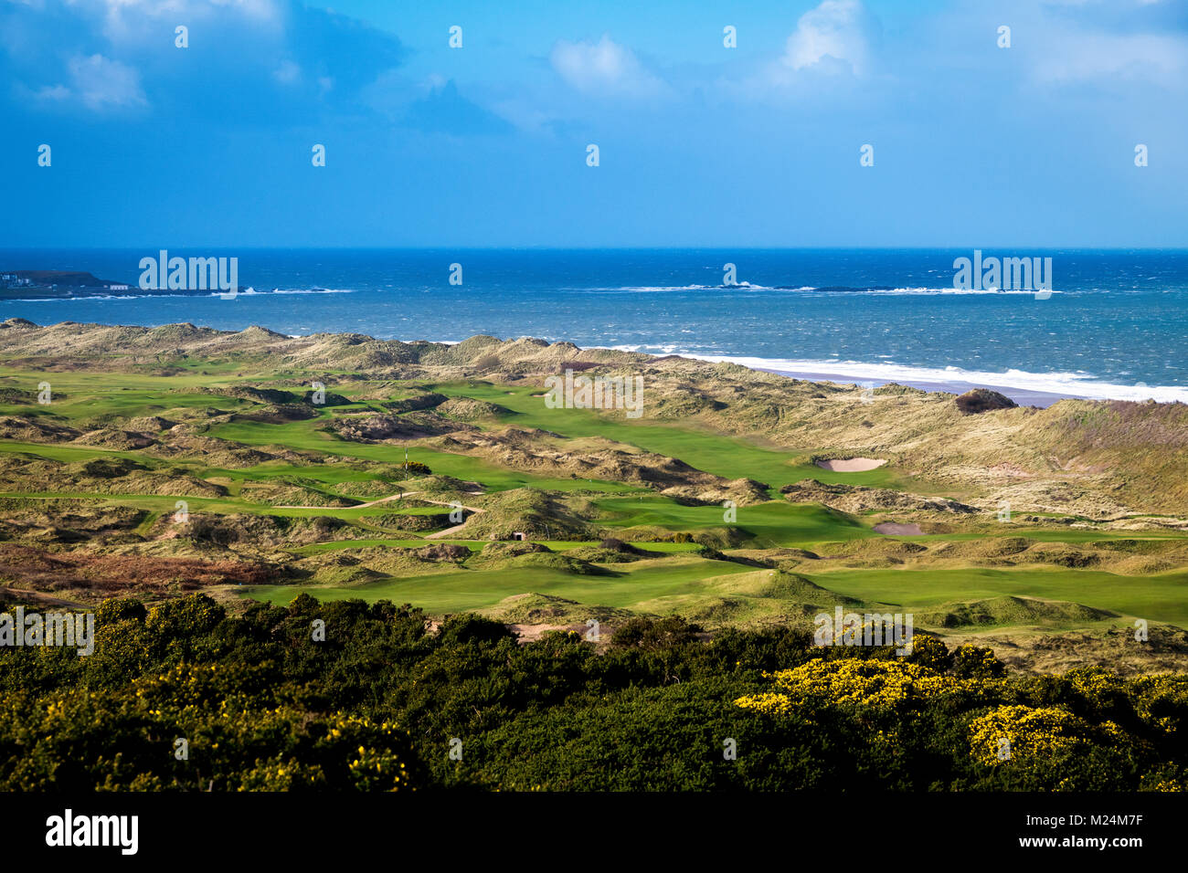 Royal Portrush Golf Club 2018, Nordirland Stockfoto