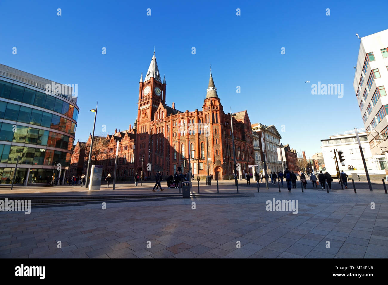 Universität Liverpool Victoria Building, Liverpool Merseyside, UK. Stockfoto