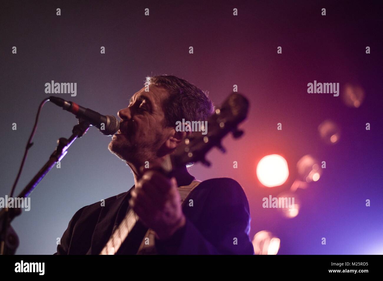 Michael Haupt und die Roten elastischen Band, unsichtbaren Wind Factory-Nov 2017 Stockfoto