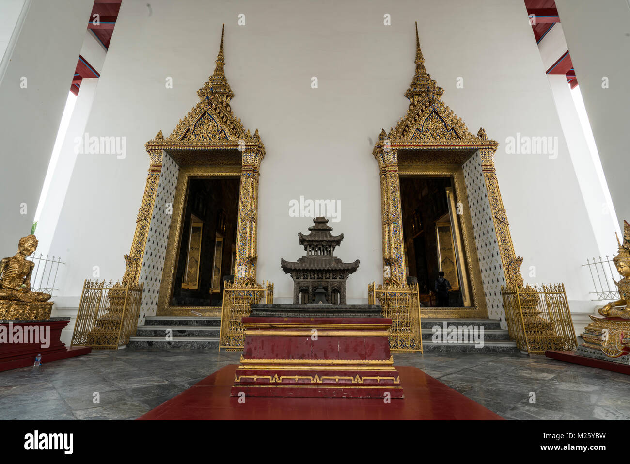 Wat Suthat Tempel - Bangkok Stockfoto
