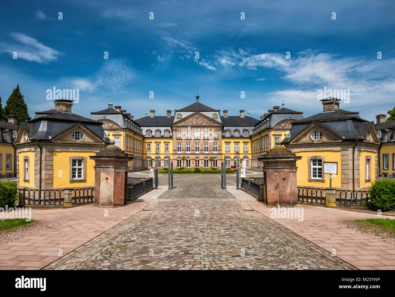 Schloss (Schloss), Barock, in Bad Arolsen, Waldeck, Hessen, Deutschland Stockfoto