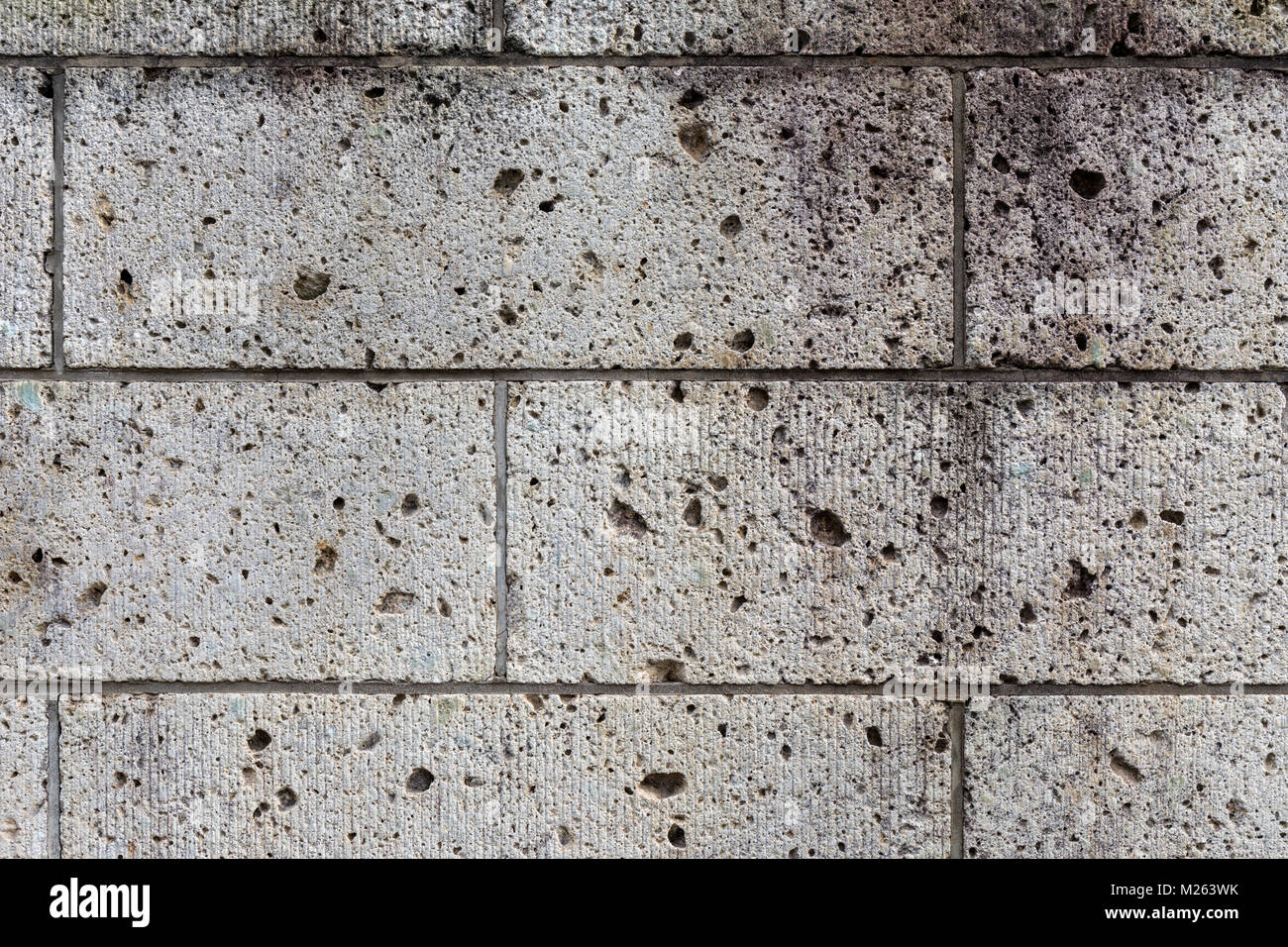Grobe Textur von Beton Mauer; Tokio, Japan Stockfoto
