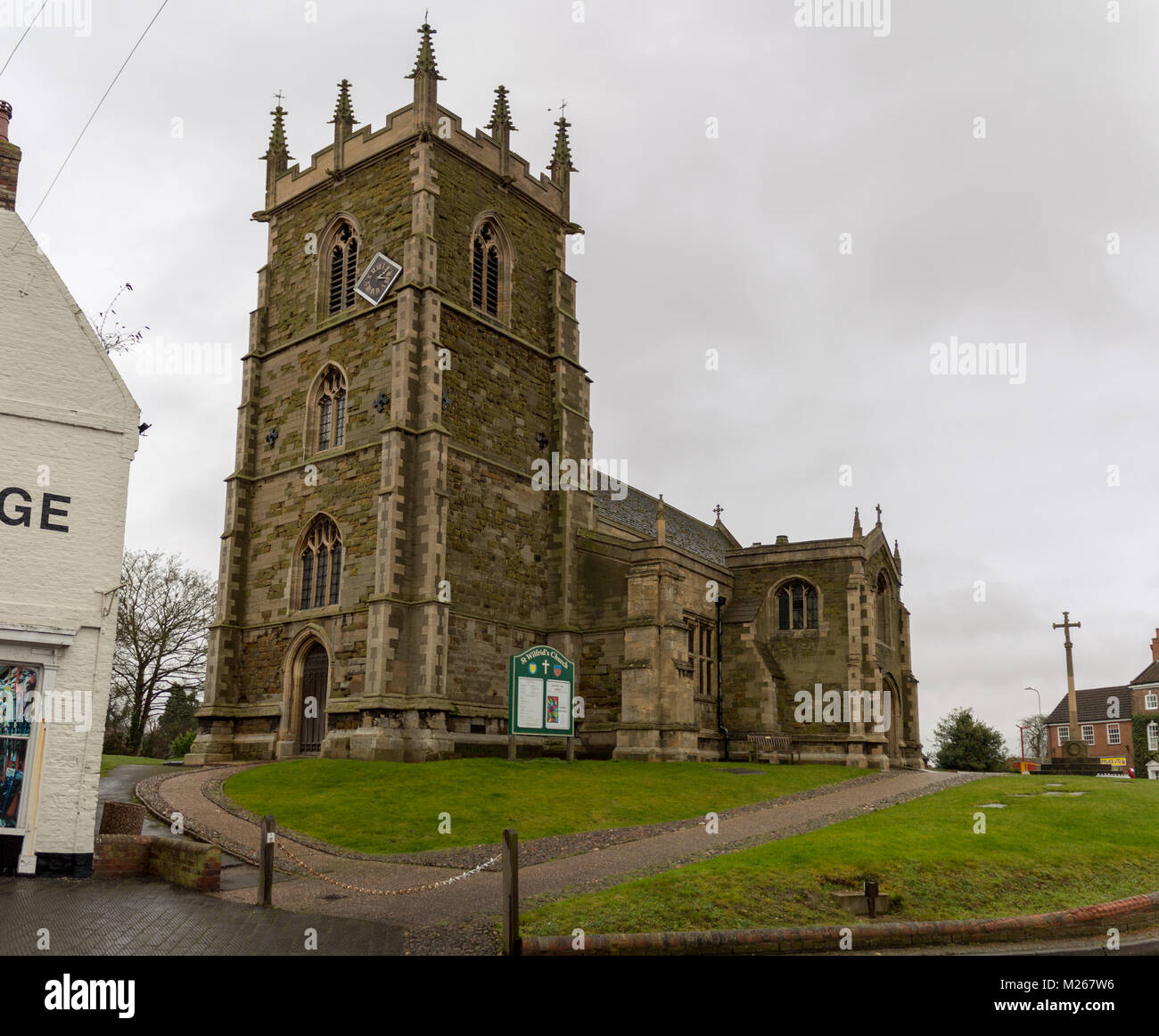 St Wilfrid's Kirche Stockfoto