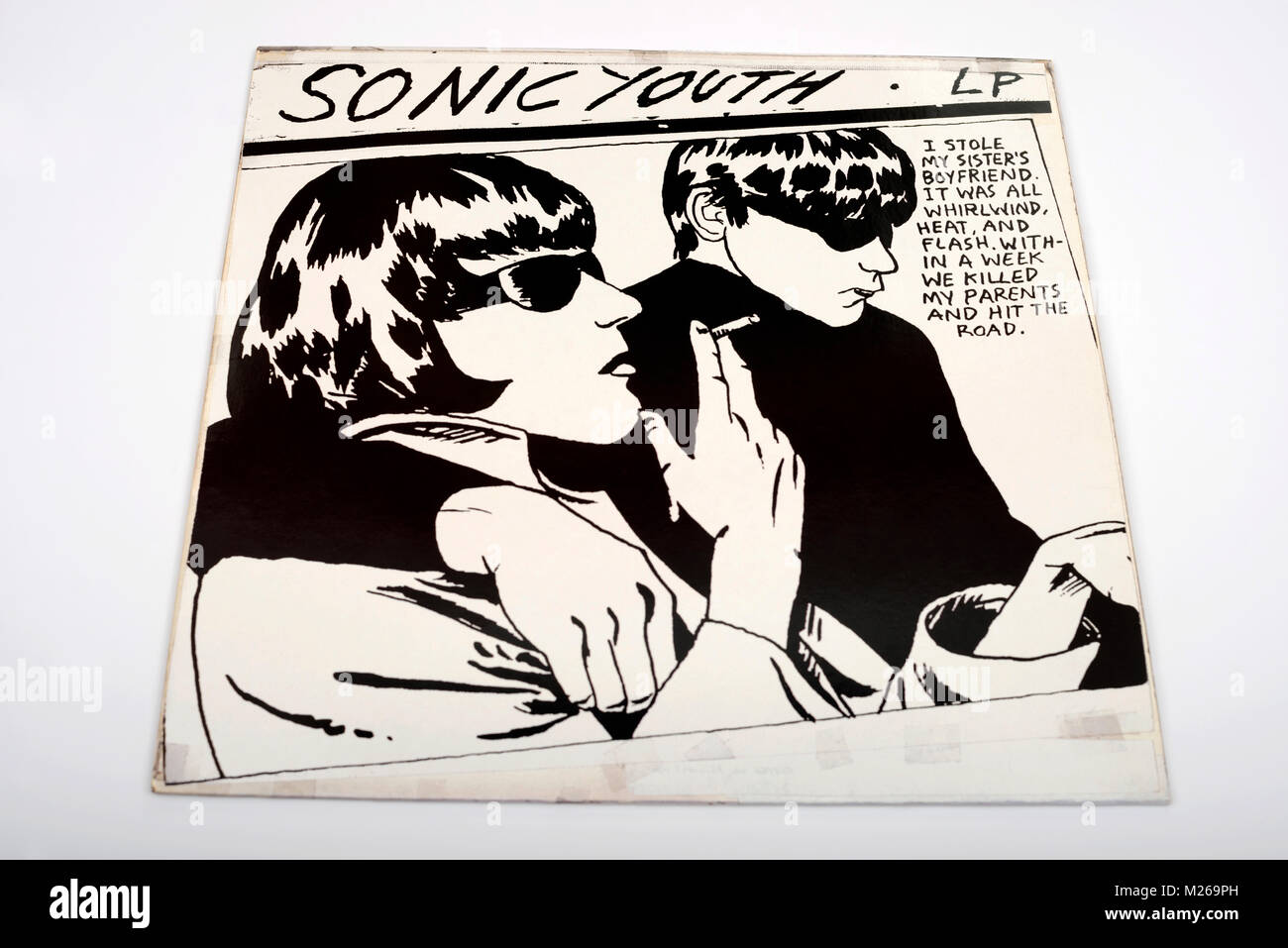 Sonic Youth LP Stockfoto