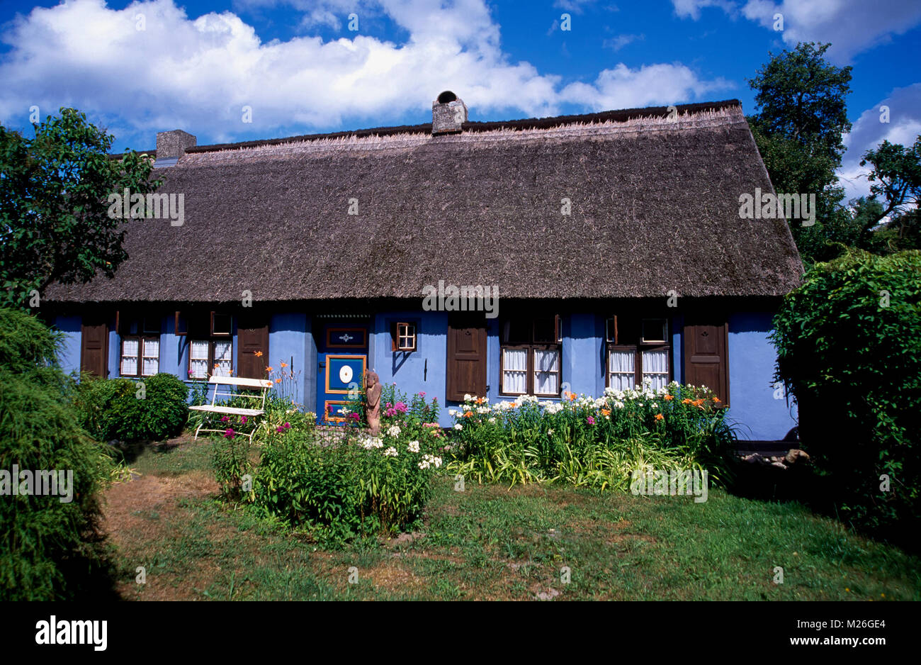 Das blaue Haus (das Blaue Haus) in Warthe, Lieper Winkel