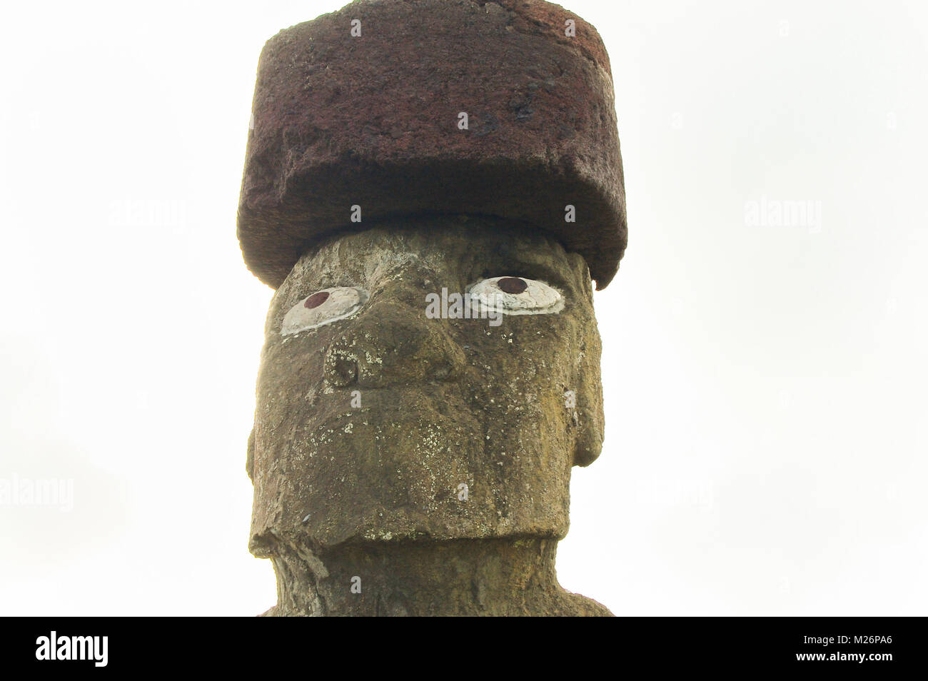 Ahu Tahai Moai - Osterinsel Stockfoto