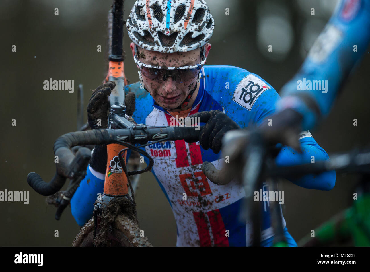 Michael Boros, 2018 UCI CYCLO-CROSS-WM Stockfoto