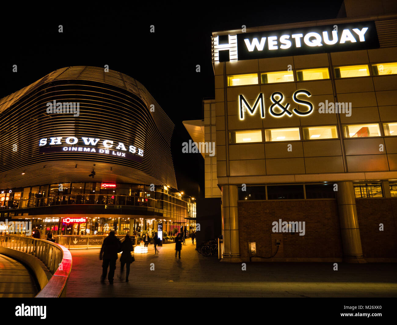 Showcase Cinema de Lux Southampton, West Quay South, Southampton, England, UK, GB Stockfoto