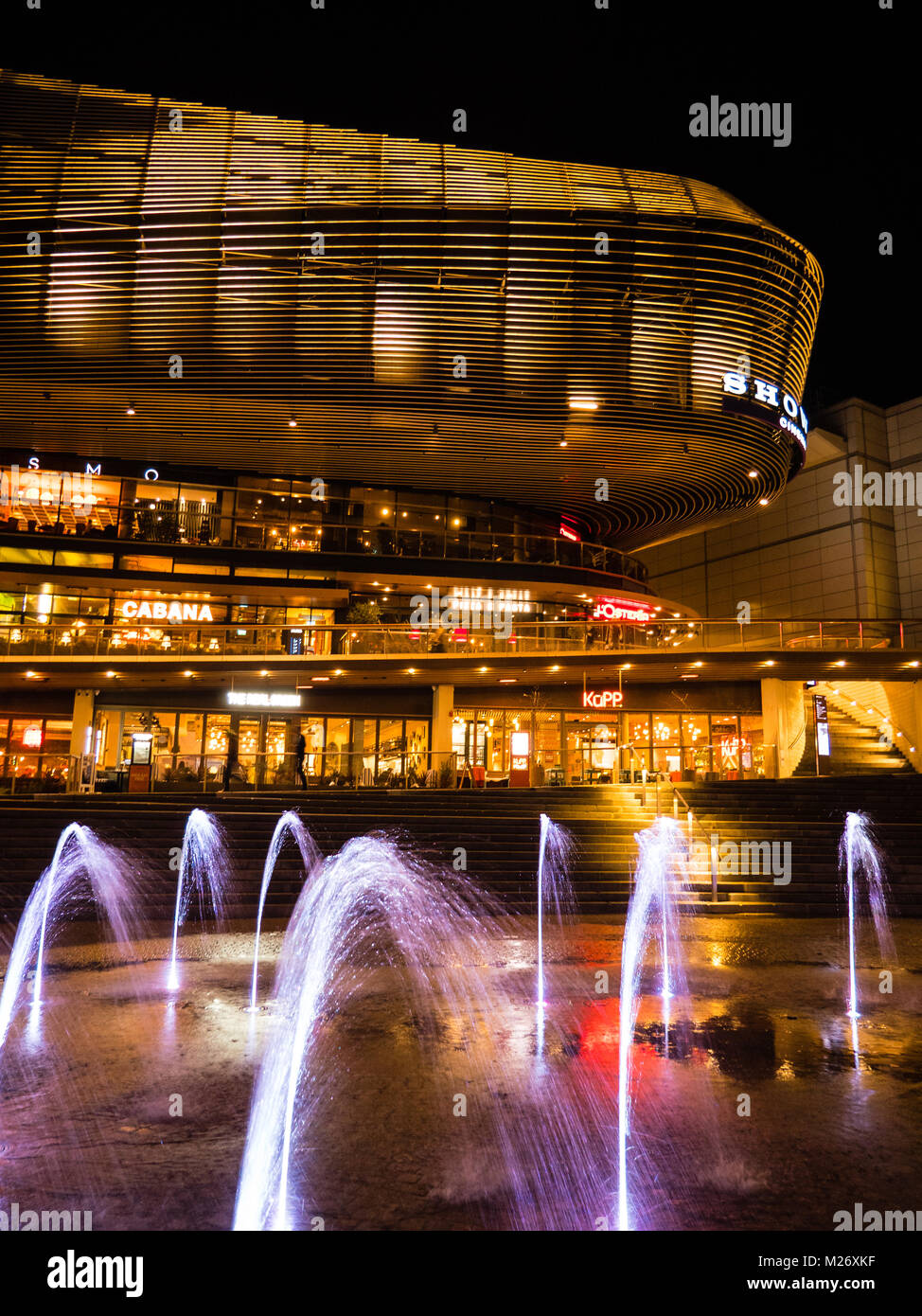 Showcase Cinema de Lux, Southampton, South West Quay, Southampton, England. Stockfoto