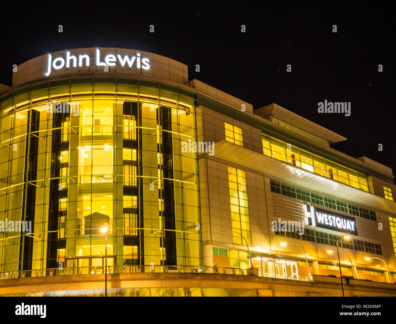 West Quay Einkaufszentrum, Southampton, England Stockfoto