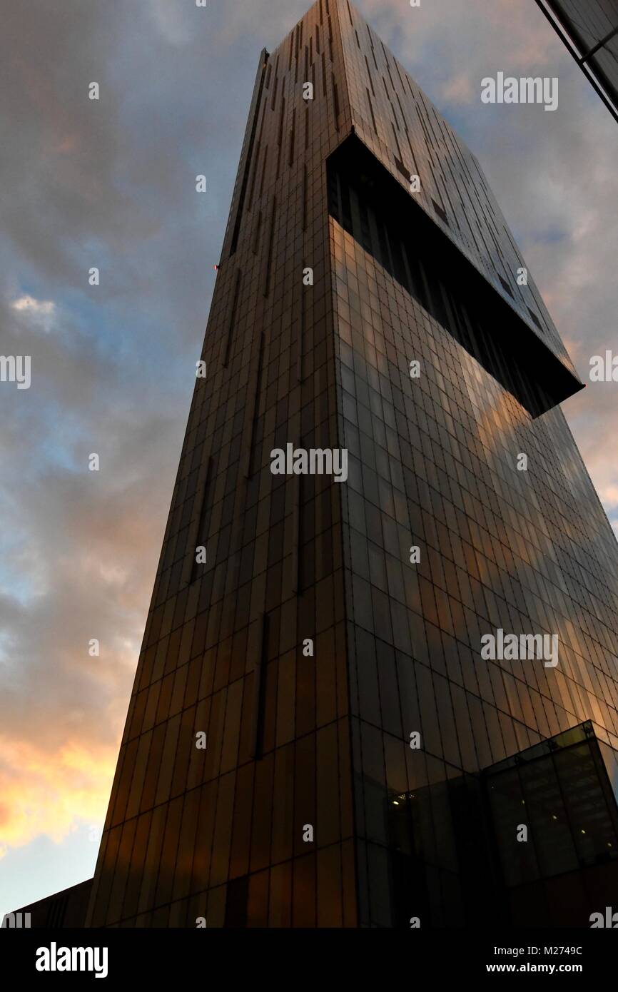 Beetham Tower in Manchester Stockfoto
