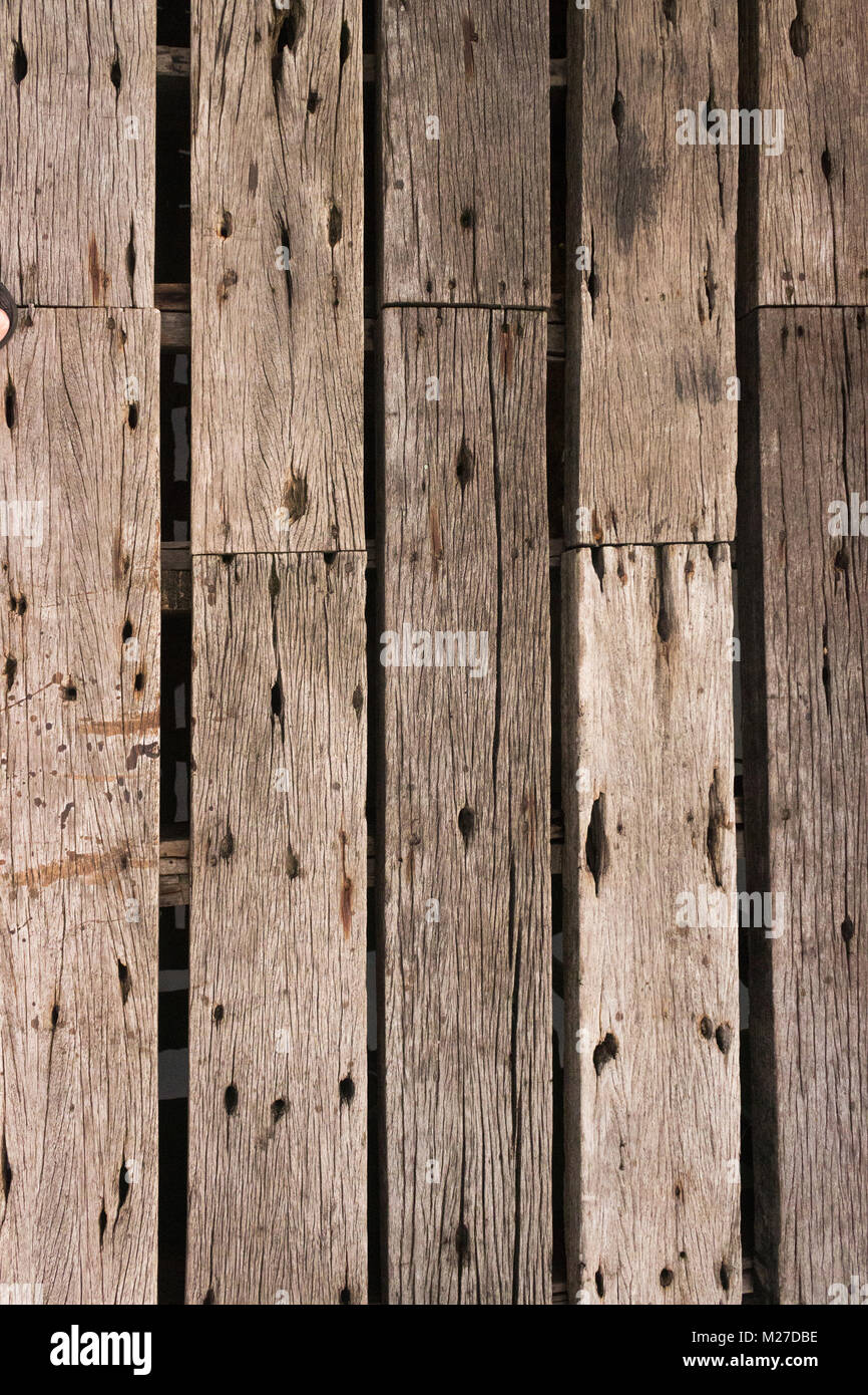 Holz Textur Vertical Hintergrund Stockfoto