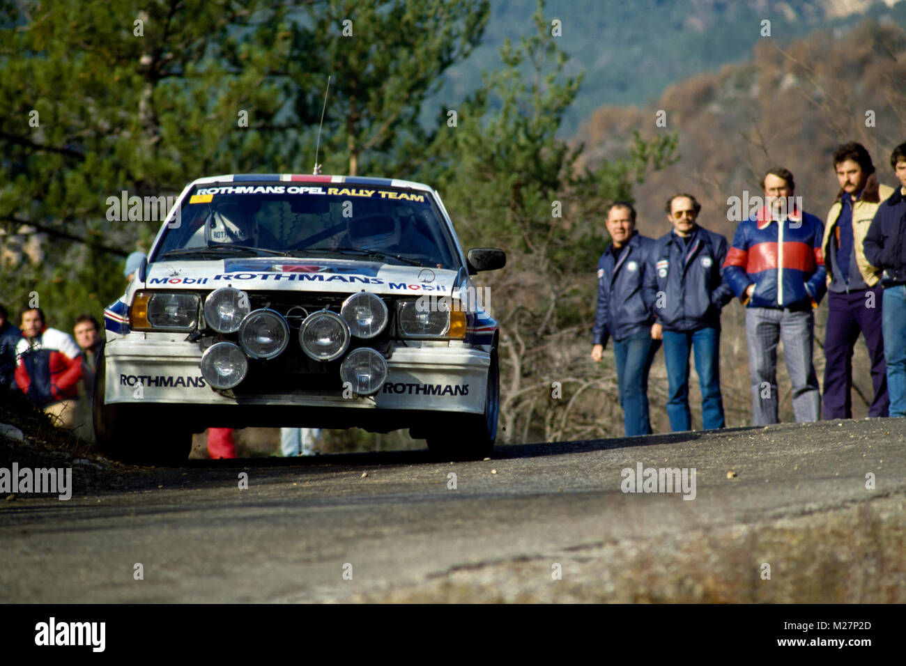 World Rally Championship, Ari Vatanen, Opel, Monte Carlo 1983 Stockfoto