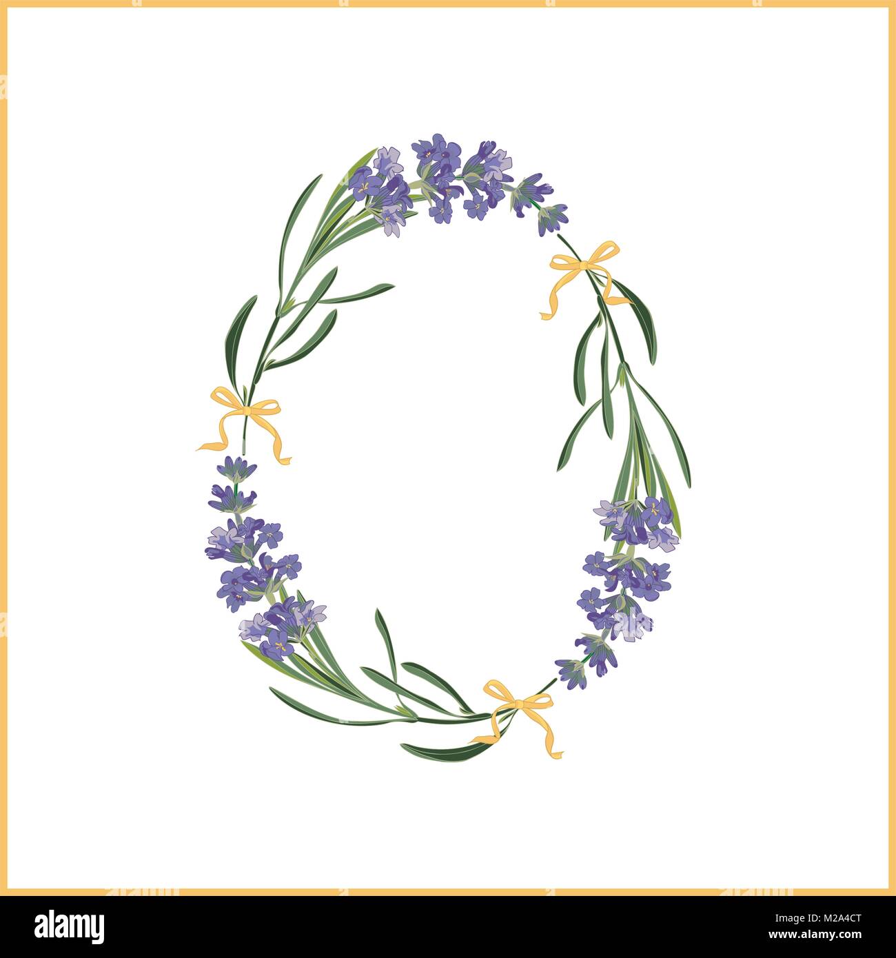 Ziffer 0 Monogramm. Retro zeichen Alphabet mit Lavendel Blume erste Stock Vektor