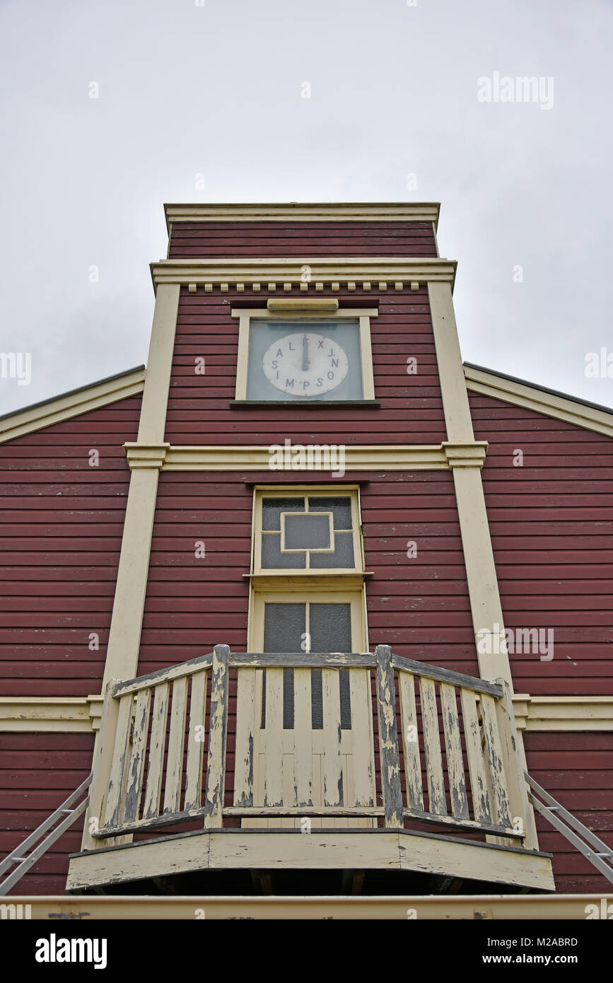 Die historische Shire Hall in Surat in Queensland, Australien Stockfoto