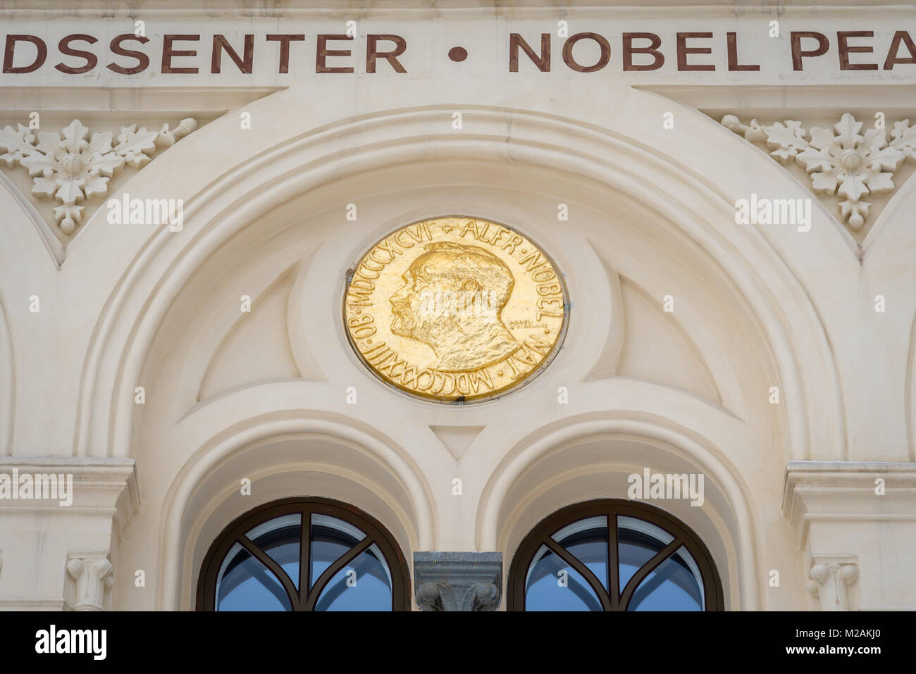 Die Nobel Peace Center, Oslo, Norwegen Stockfoto