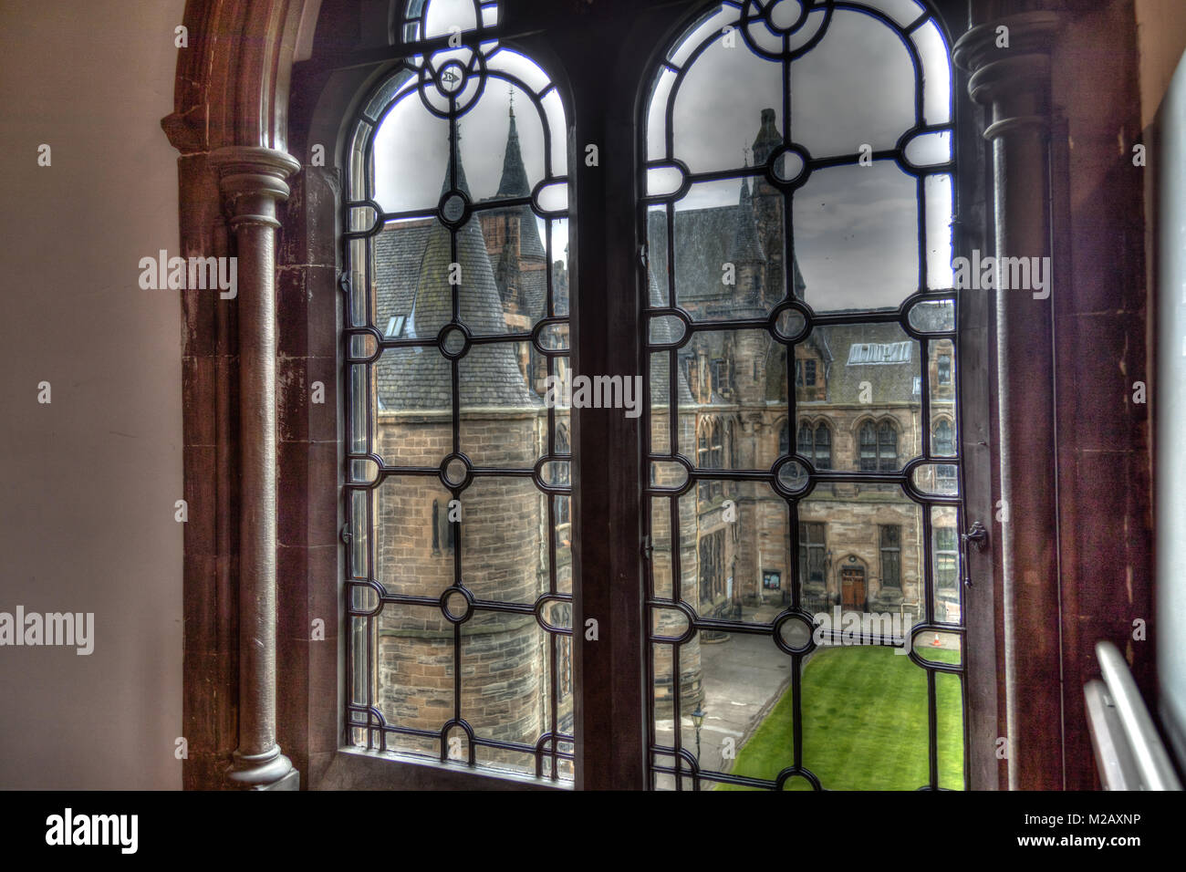 Universität von Glasgow Stockfoto