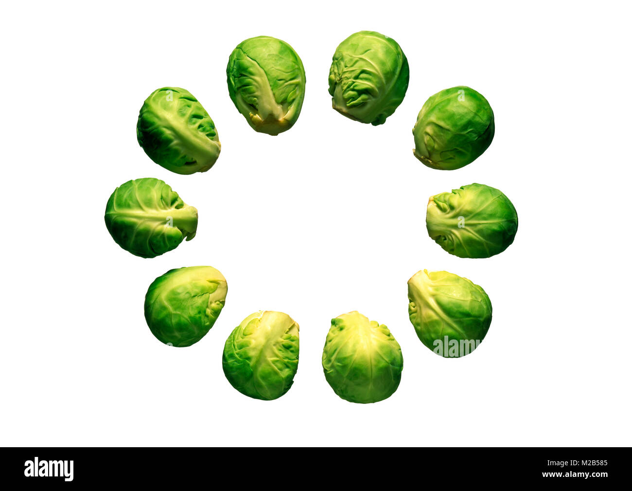 Rosenkohl BREXIT Stockfoto