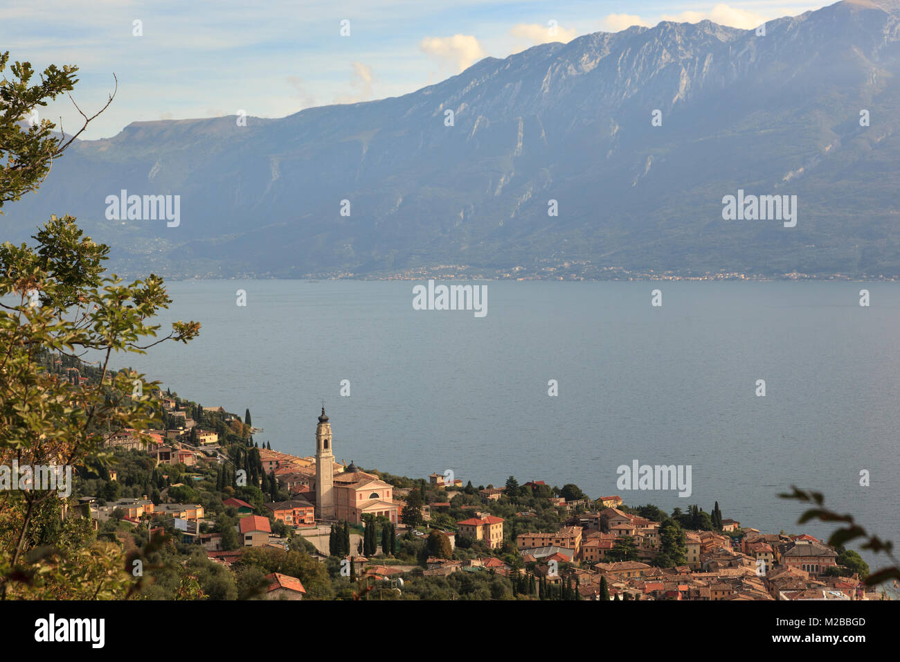 Gargnano, Gardasee, Provinz Brescia, Italien Stockfoto