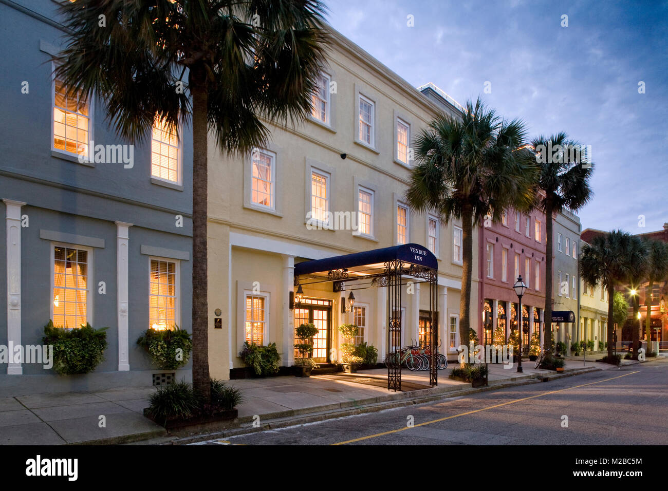 Auktionshaus Inn, Charleston, South Carolina Stockfoto