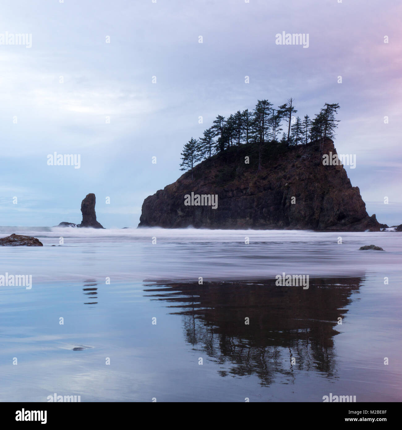 La Push Lonely Island, Washington State Stockfoto