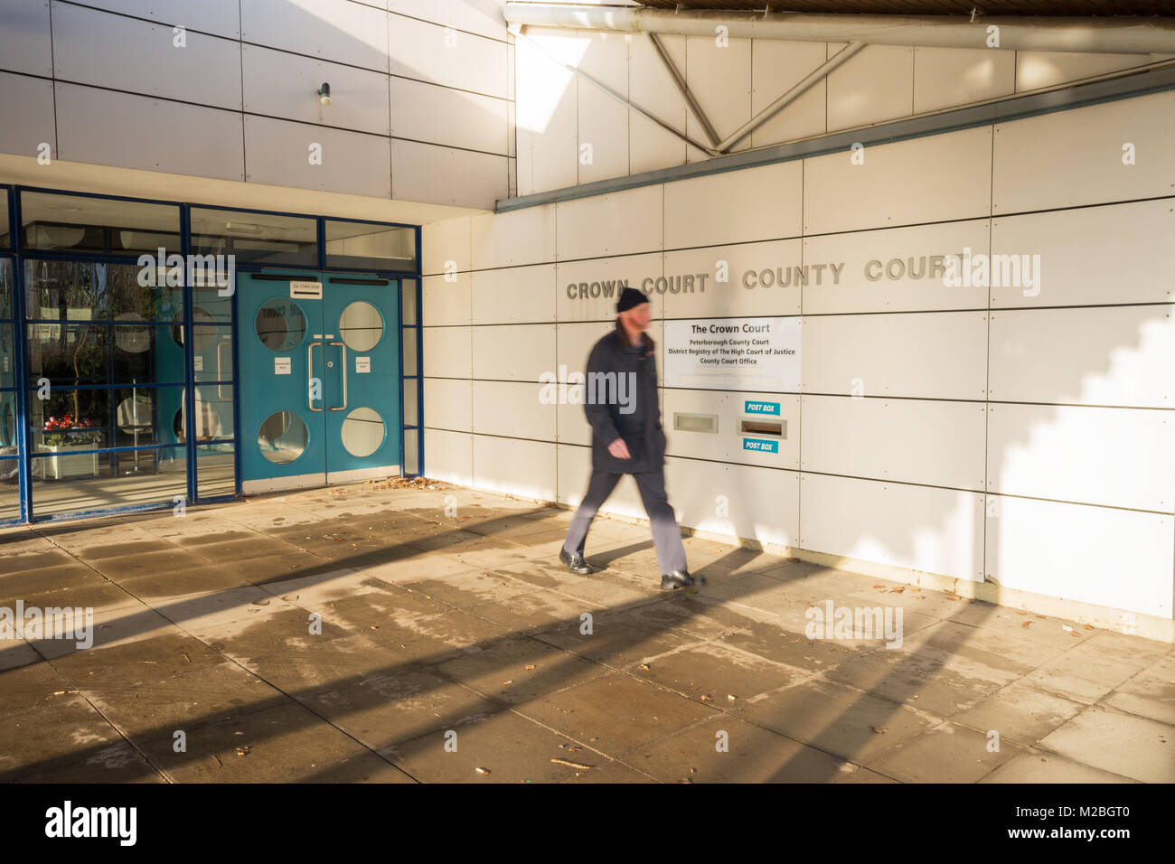 Peterborough Crown Court und County Court Stockfoto