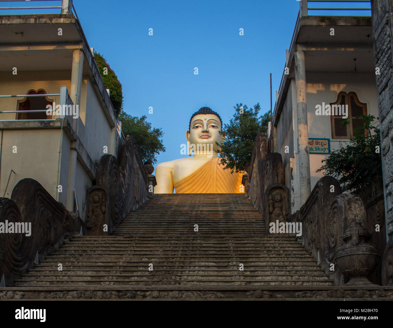 Buddha Tempel Sri Lanka Stockfoto