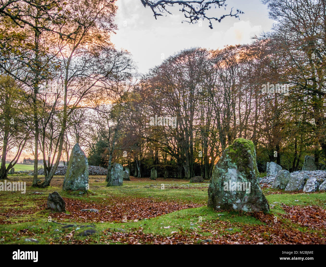 Schloten Cairns Stockfoto