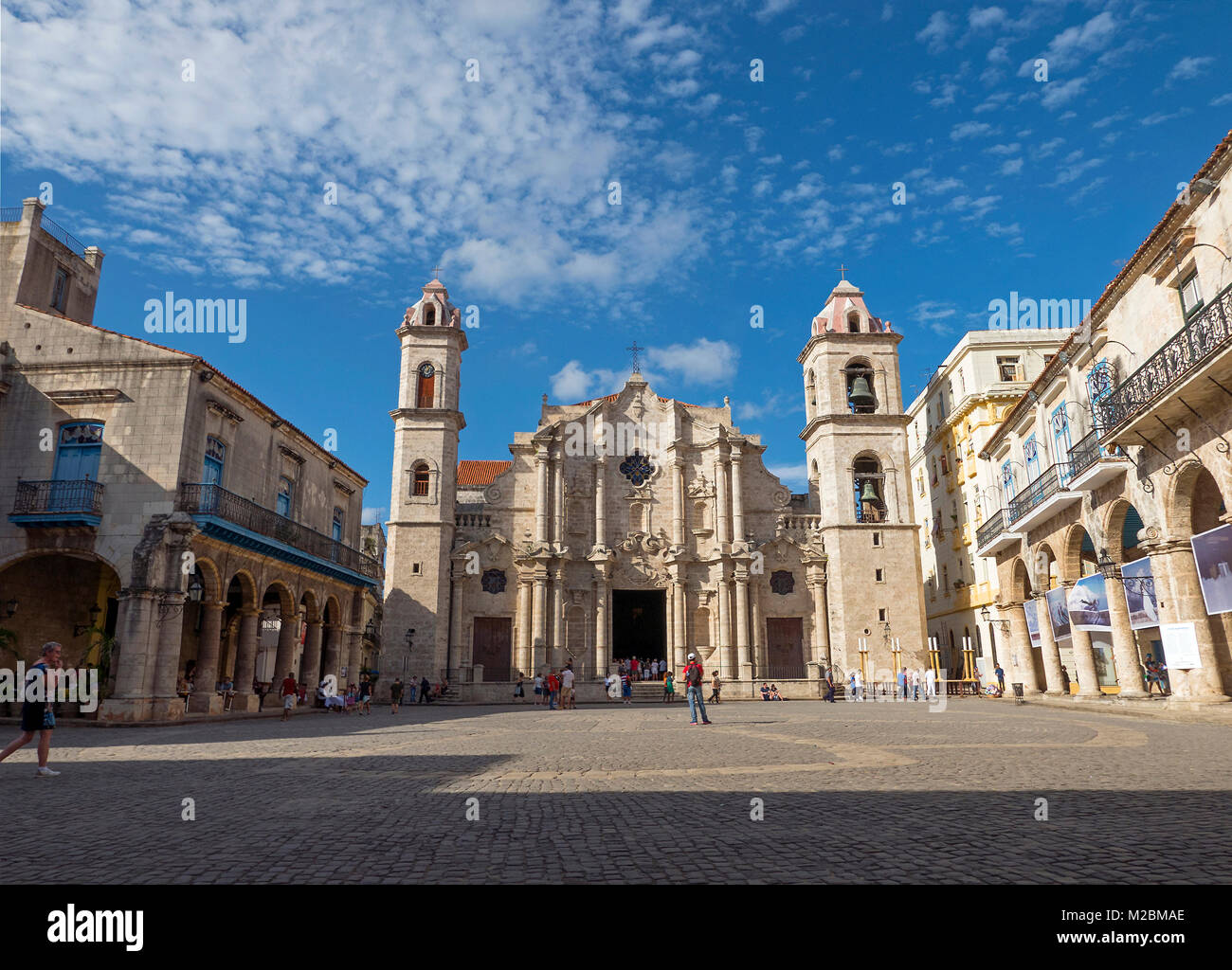 Catedral de la Virgen de la Konzeption Immaculada, Cathedral Square, Havanna auch als Catedral de San Cristobal bekannt Stockfoto