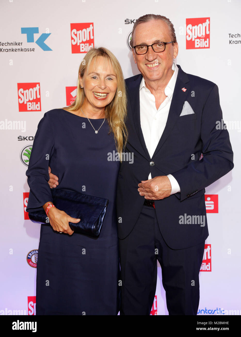 Martina Krogmann und Alfred Draxler, Sport-Bild-Award 2015 in der