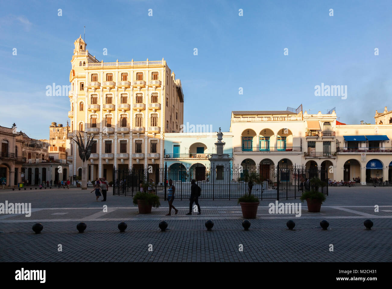 Plaza Vieja, Havanna, Kuba. Stockfoto