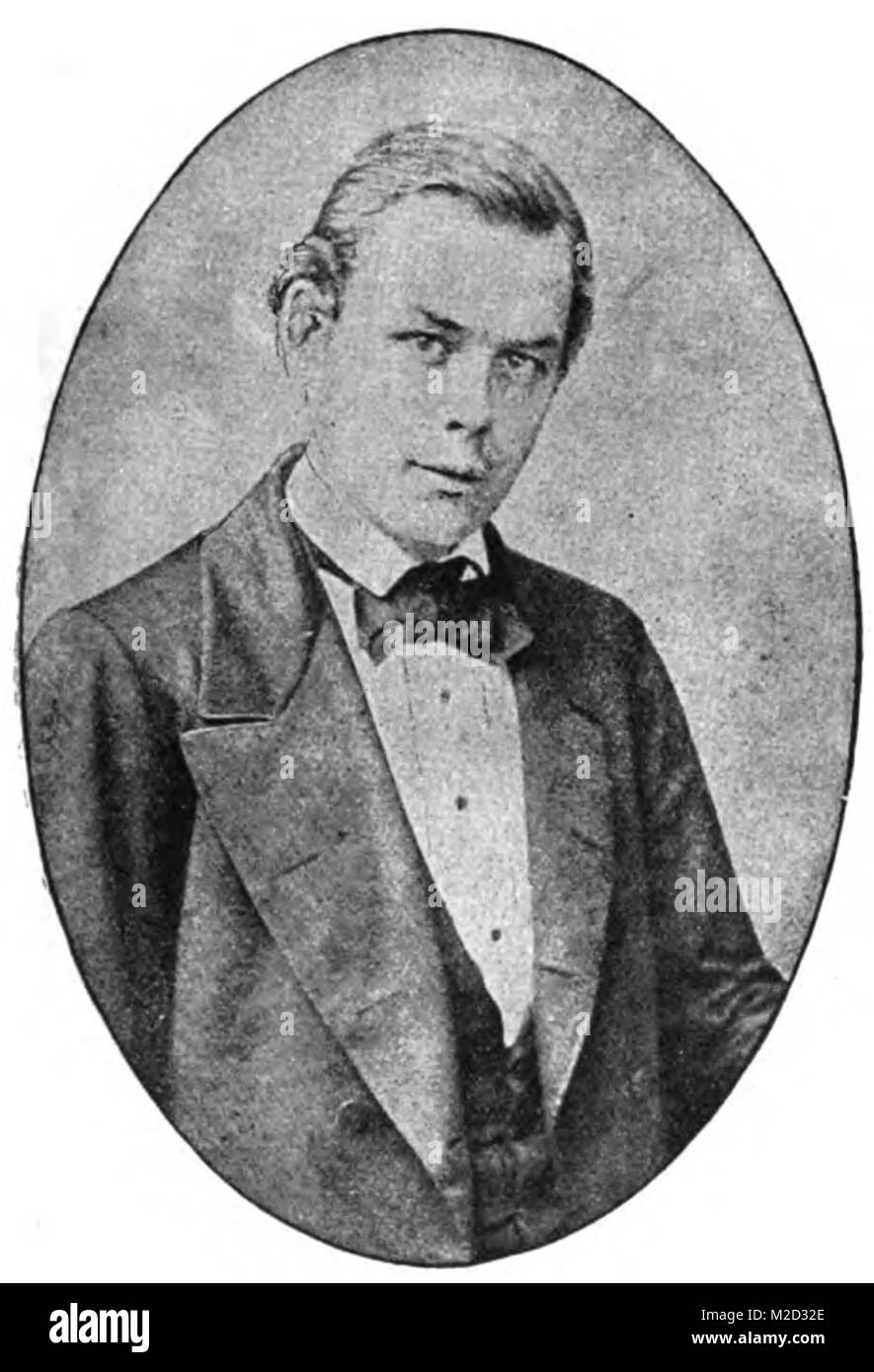 Charles Bradlaugh (1833-1891) englischer politischer Aktivist und Atheist. Er gründete die National Secular Society 1866 Stockfoto