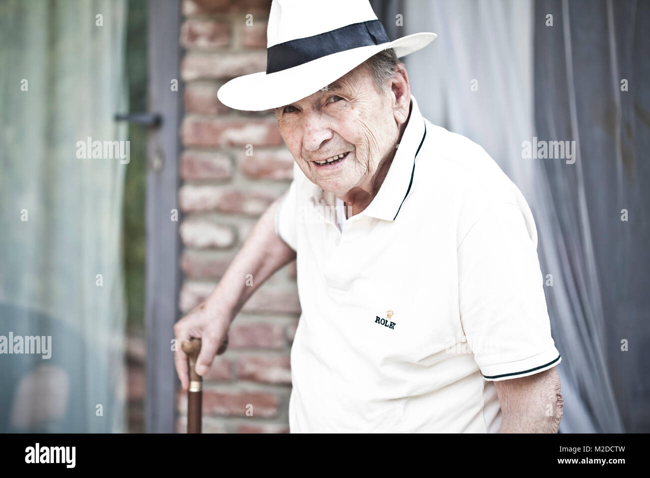 Alter Mann Stockfoto