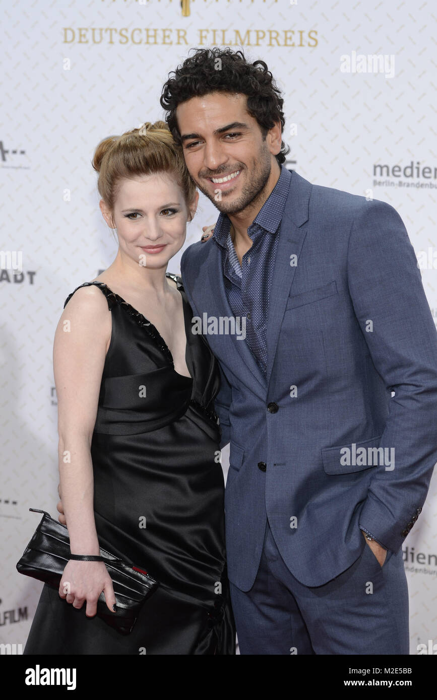 Josefine Preuß und ELYAS M'Barek bei der Verleihung des Deutschen