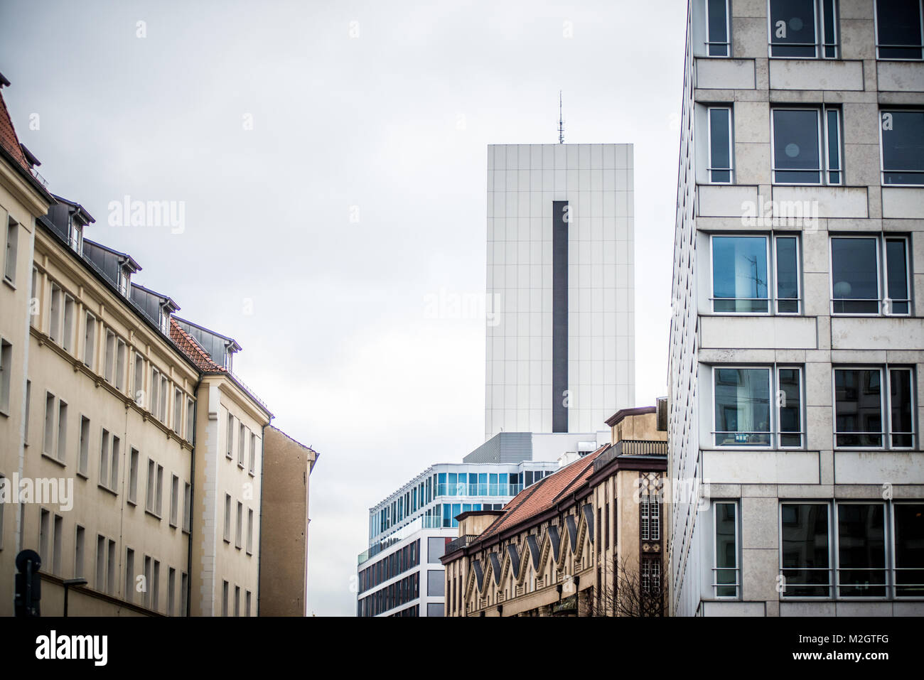 Tour in der Hauptstadt des wiedervereinigten Deutschlands, der schönen Stadt Berlin Stockfoto