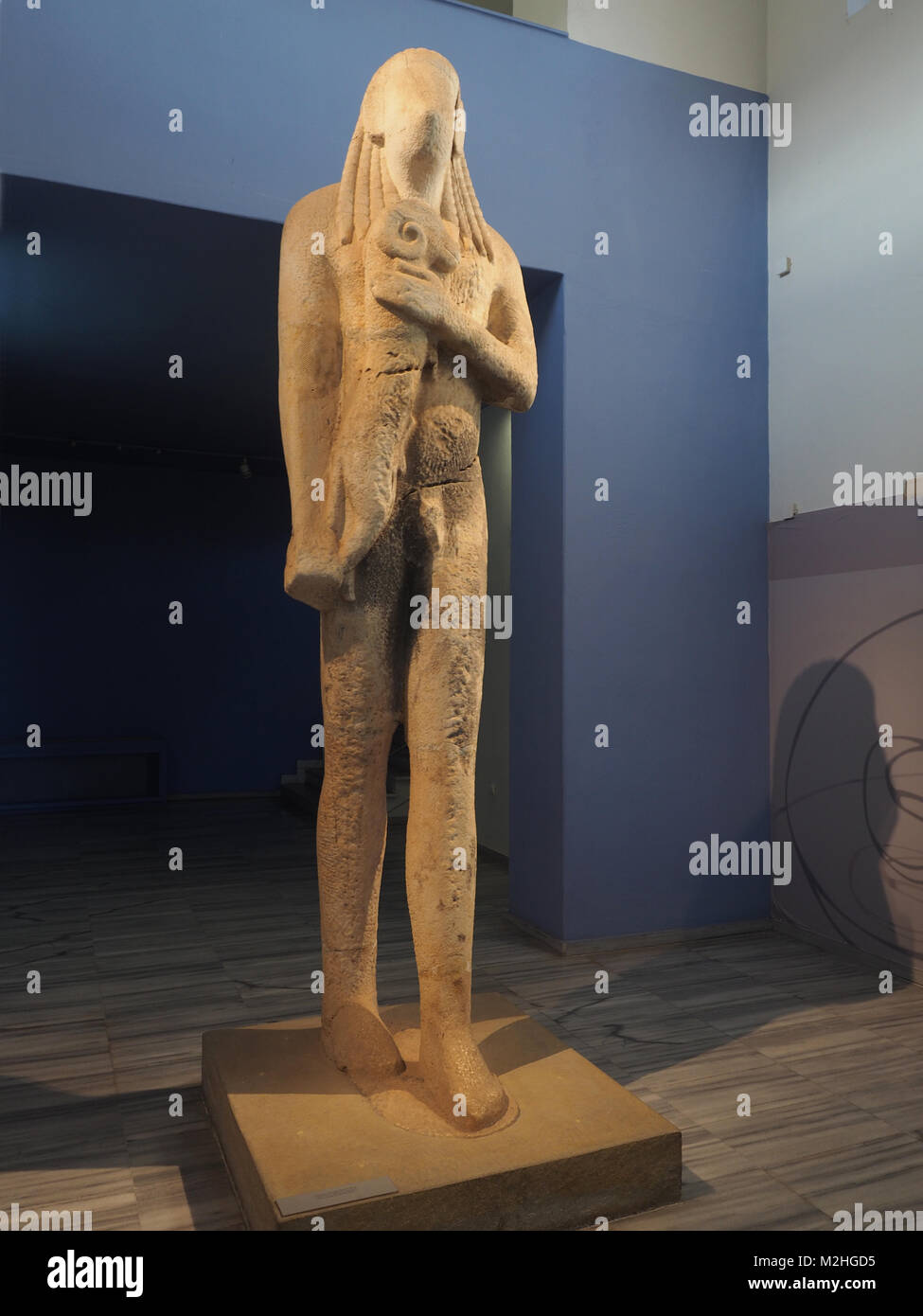 Classic statue am Archäologischen Museum der Insel Samothraki, Samothraki, Griechenland Stockfoto