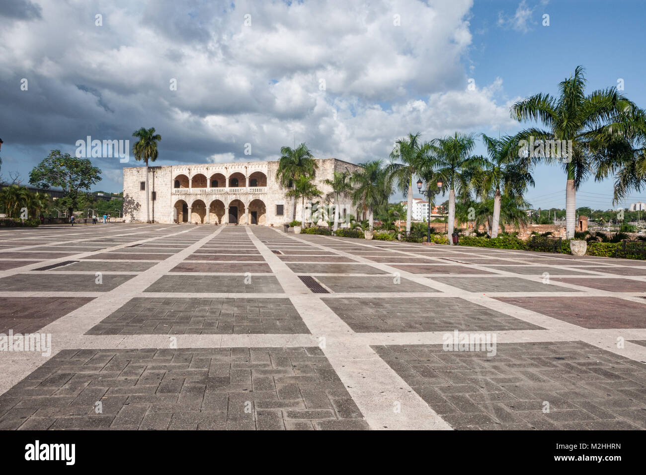 Palast in der Hauptstadt der Dominikanischen Republik Santo Domingo Stockfoto