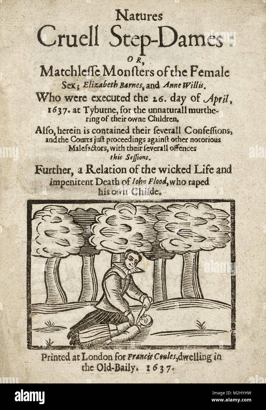 Unvergleichliche Monster des weiblichen Geschlechts, 1637 Stockfoto