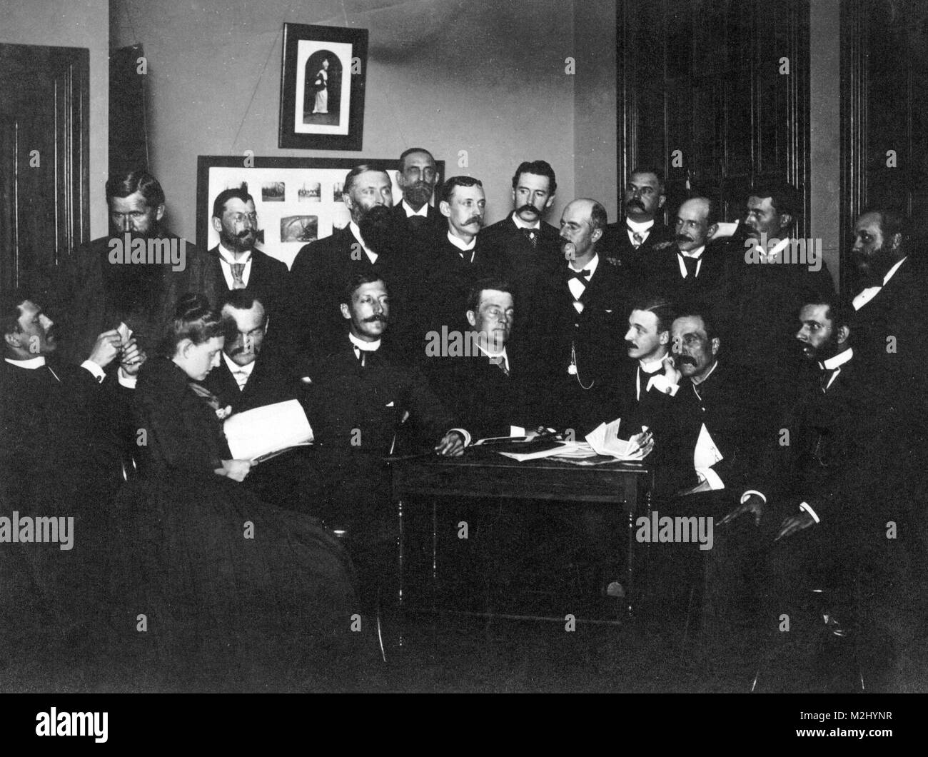 Frances Benjamin Johnston, US-amerikanischer Fotograf Stockfoto