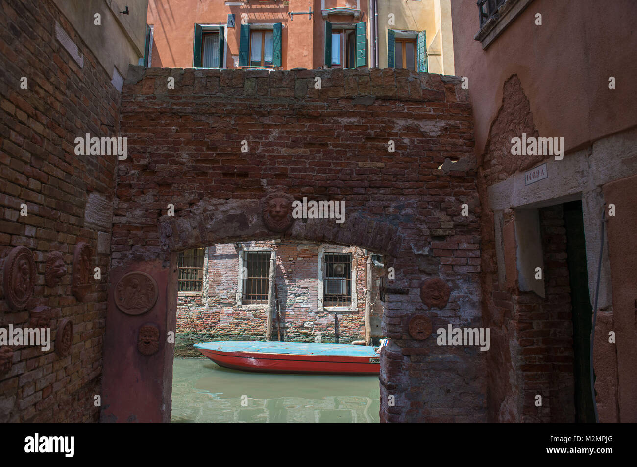 Venedig, Italien. Cannareggio. Stockfoto