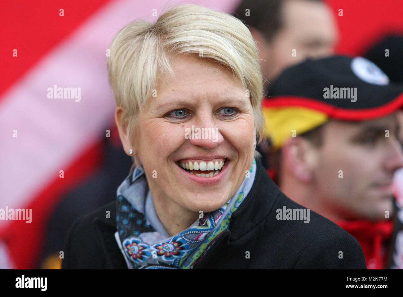 Doris Fitschen (DFB-Managerin, Frauenfußball) Stockfoto