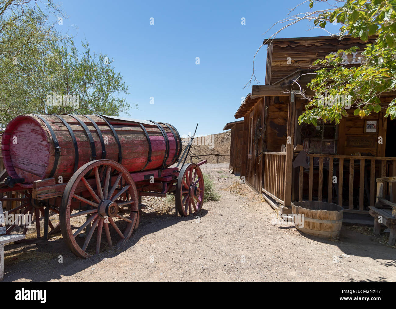 Calico Ghost Town Stockfoto