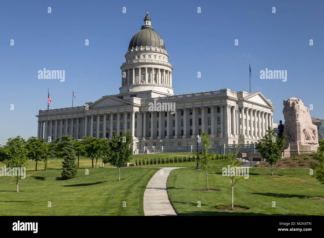 Capitol Salt Lake City Stockfoto