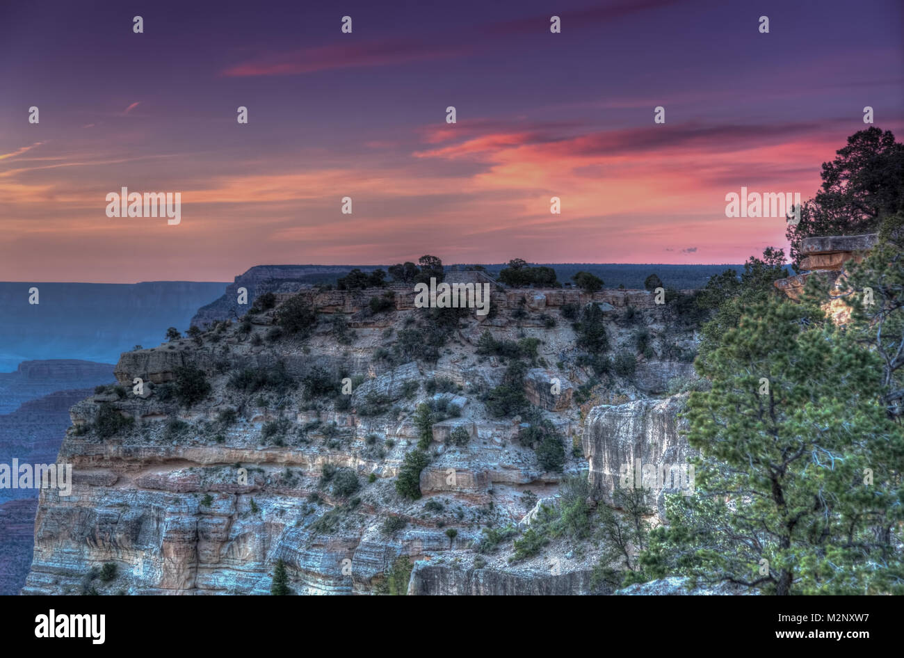 Powell Point Grand Canyon Stockfoto