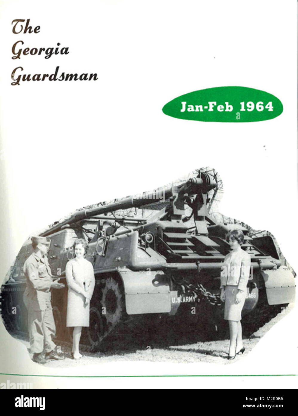 Januar-februar 1964 von Georgien National Guard Stockfoto