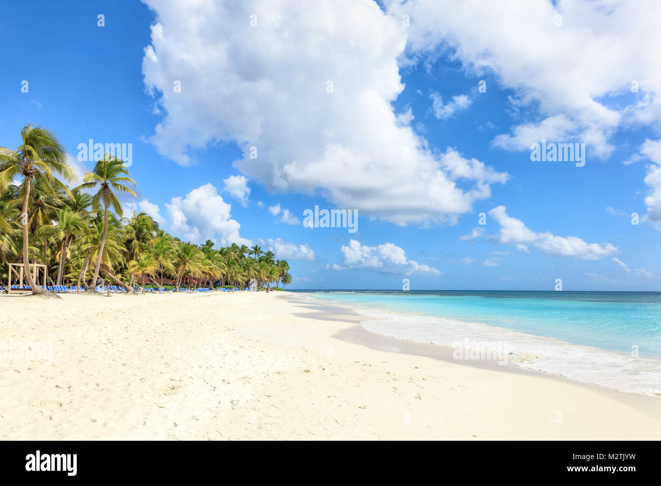 Urlaub in der Dominikanischen Republik Stockfoto