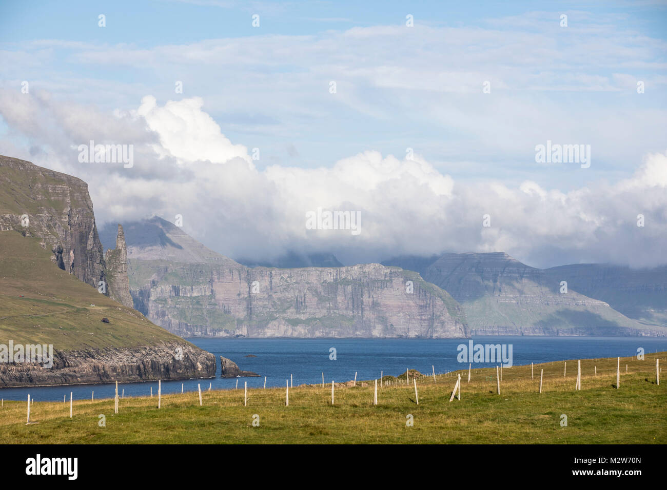 Färöer, Vagar, Landschaft Stockfoto